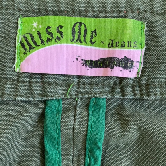 ⭐️Rare Miss Me Vintage Short Cropped Jean Jacket - Picture 12 of 12